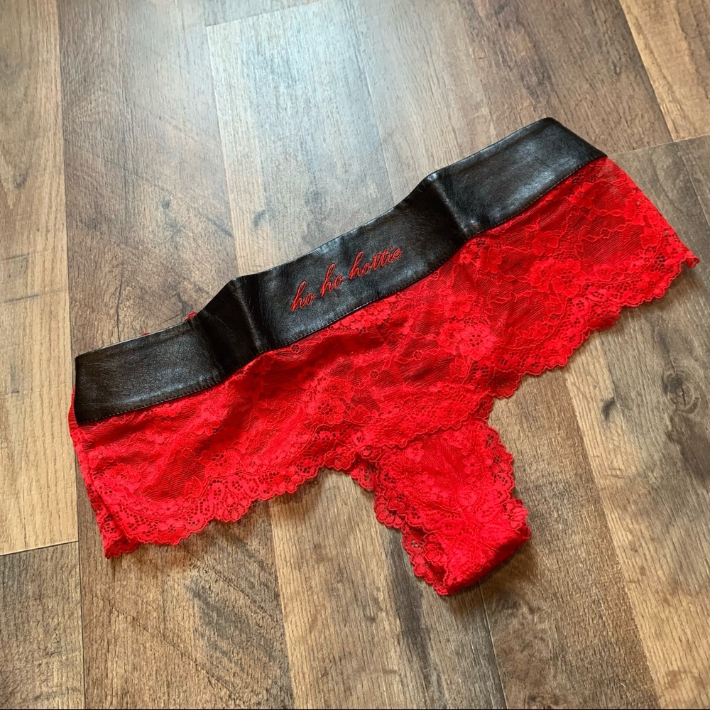 VS Sexy little things ho ho ho leather panty